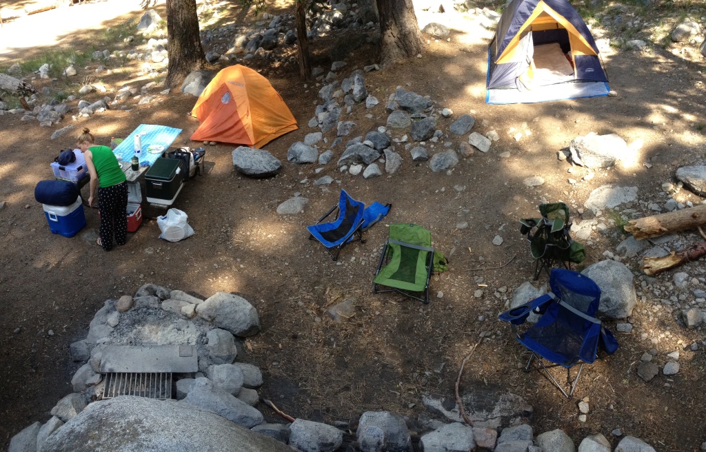 Our Lodgepole Campsite