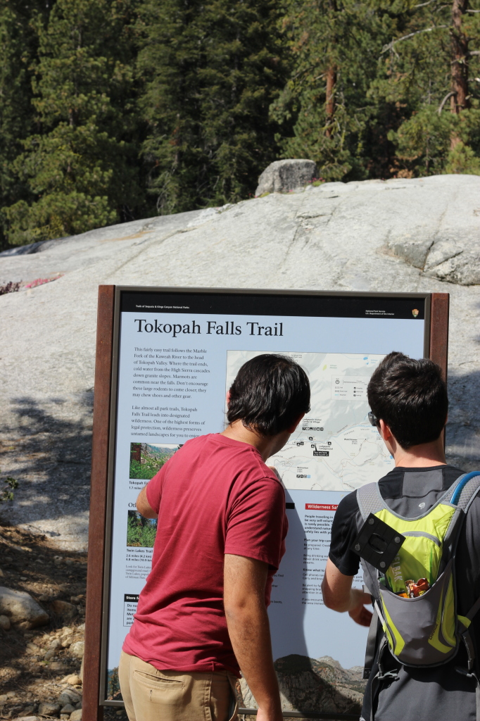 Tokopah Falls Trailhead