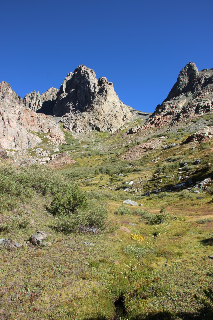 Climbing from Minaret to Cecil Lake