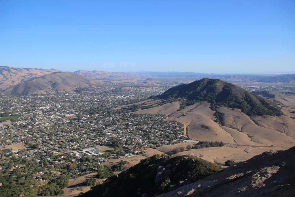 Bishop Peak view of SLO
