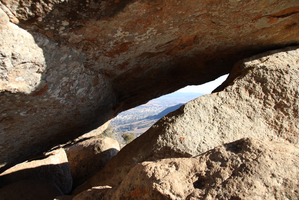 Bishop Peak rock scrambling