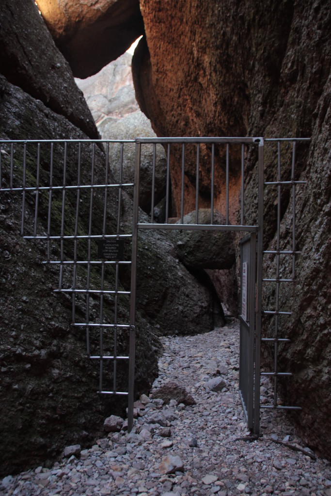 Balconies Cave Gate