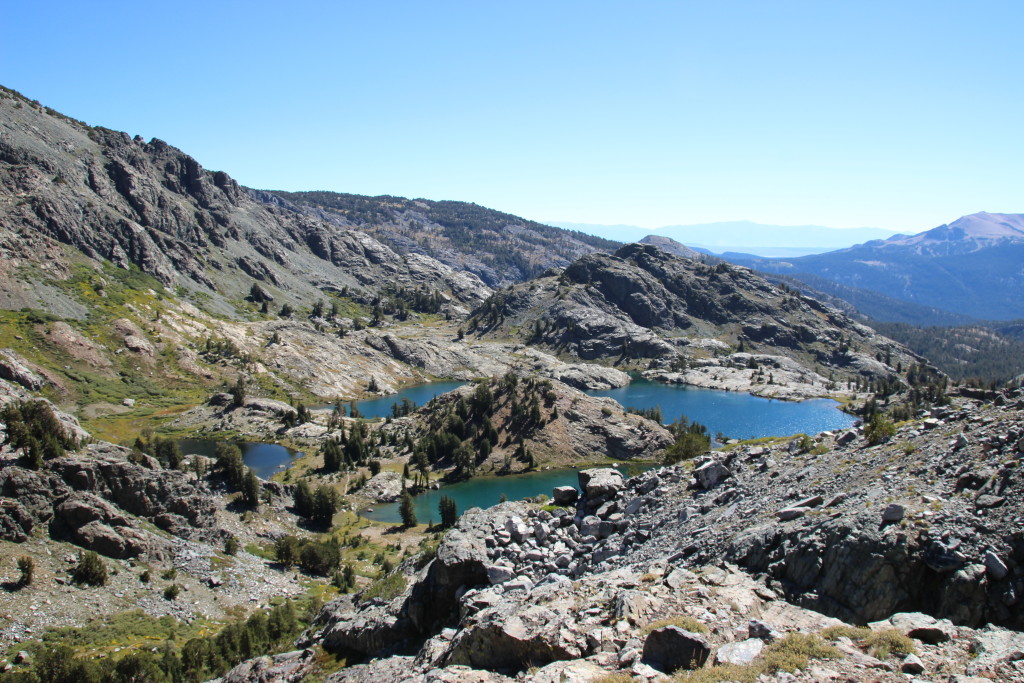 Minaret Lake trail, Mammoth Lakes, CA