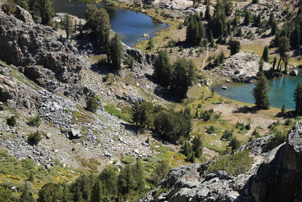 Minaret Lake trail, Mammoth Lakes, CA