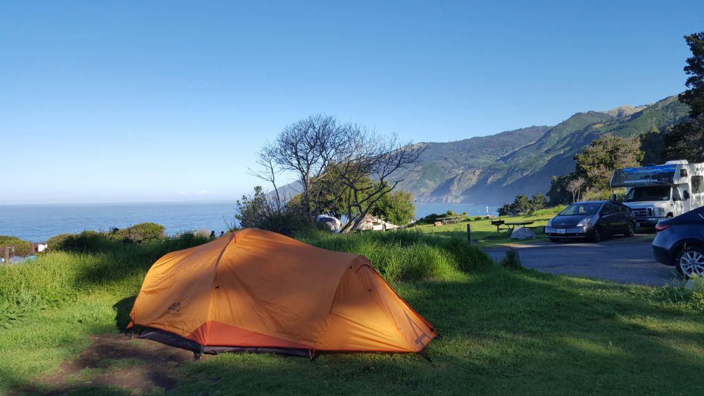 Kirk Creek Campground. Big Sur