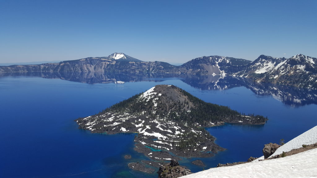 Crater Lake and Wizard Island