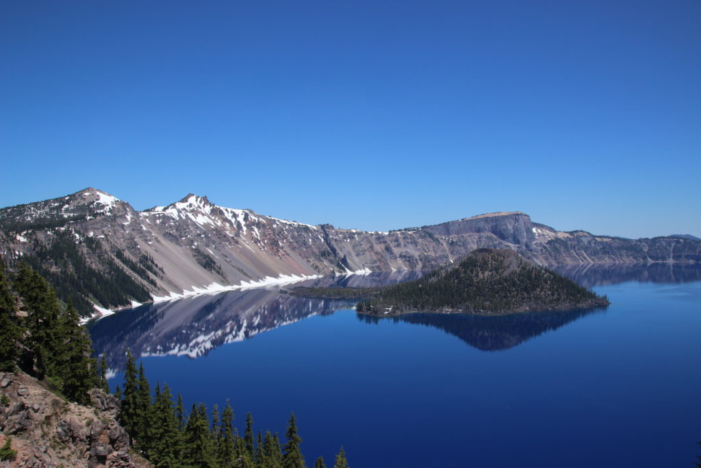 Crater Lake reflections